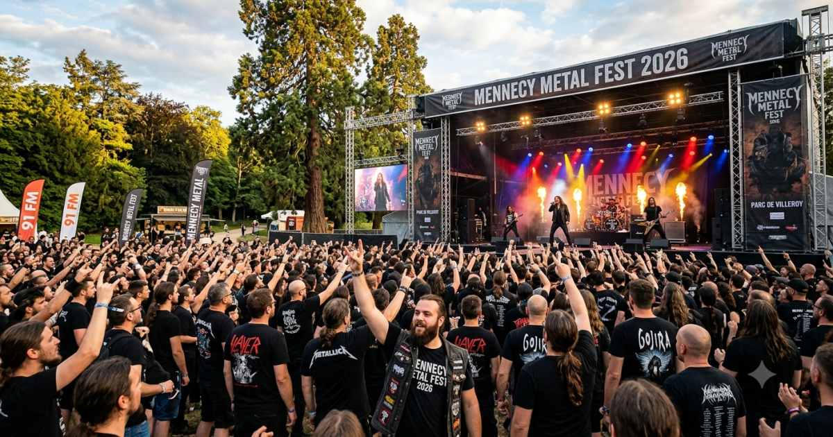 Mennecy Metal Fest 2026 : Le Parc de Villeroy s’apprête à faire vibrer l’Essonne !
